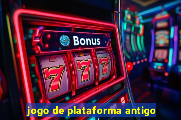 jogo de plataforma antigo